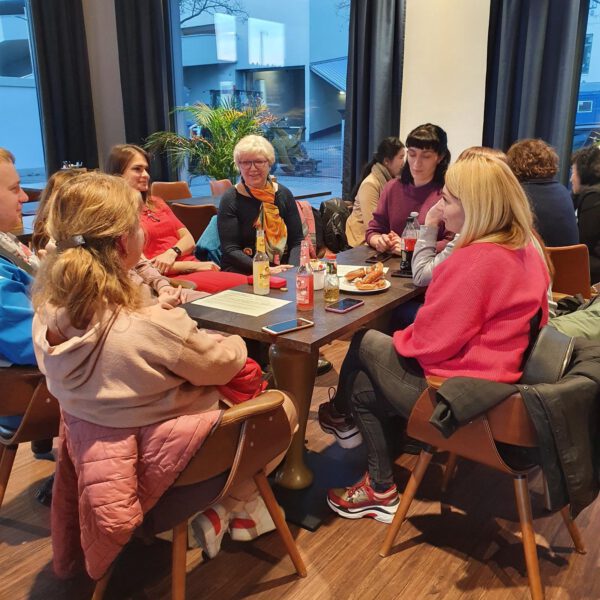 Erzählcafé zum Thema Unterwegs Sein