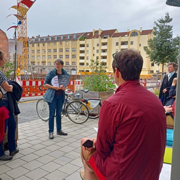 Führung durch das Wohnprojekt Spiegelfabrik