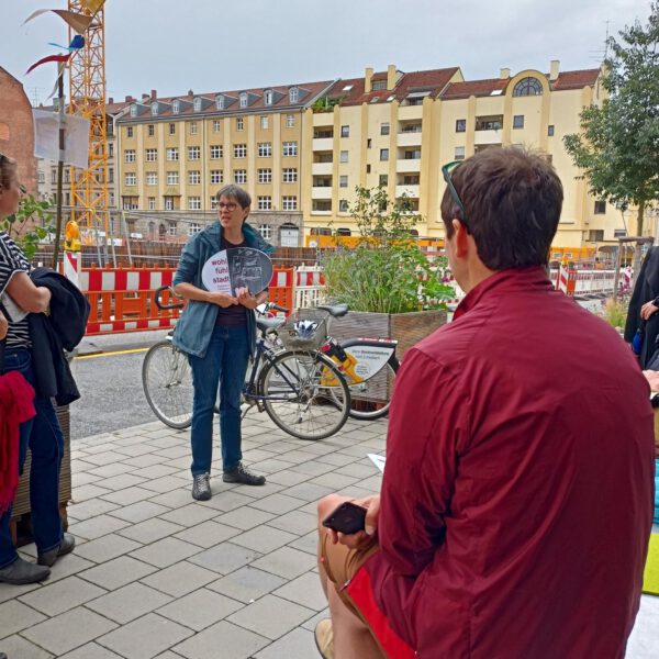 Führung durch das Wohnprojekt Spiegelfabrik