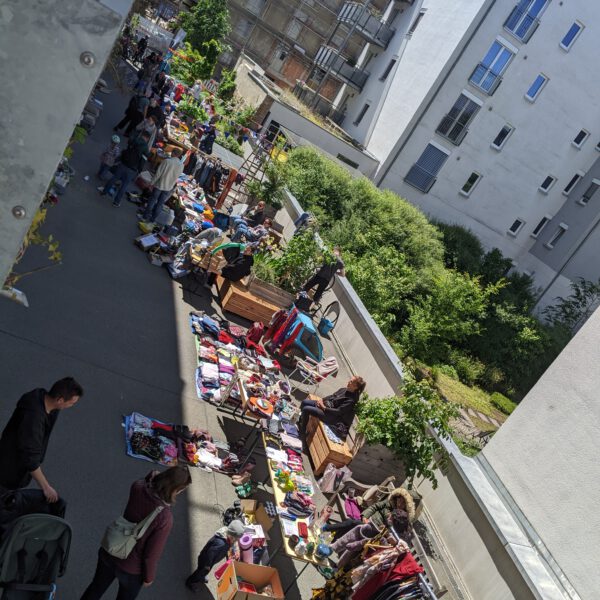 Hofflohmarkt in der Spiegelfabrik