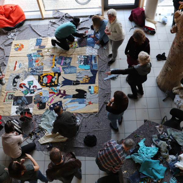 Kunstworkshop Together in der Otto Seeling Mittelschule